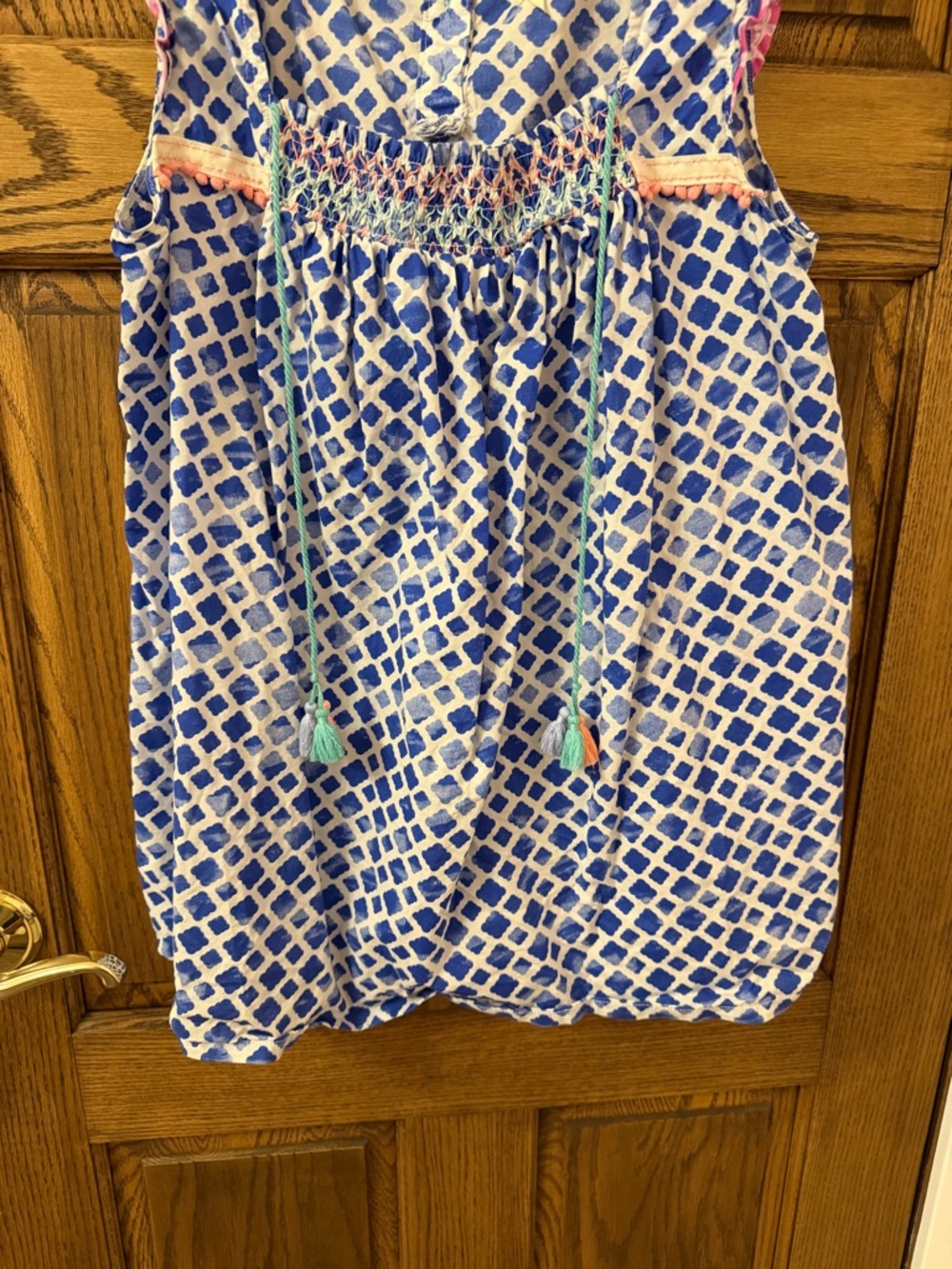 Matilda Jane Wandering Waters Flutter Sleeve Medium Top - Picture 5 of 11